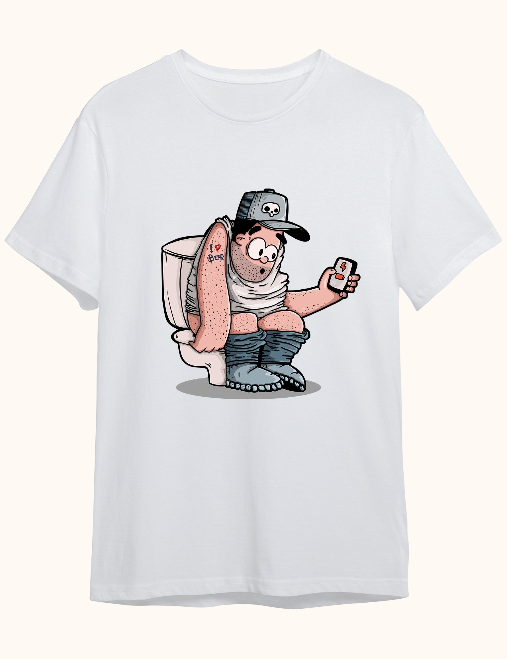  Düşünür, Erkek Tişört