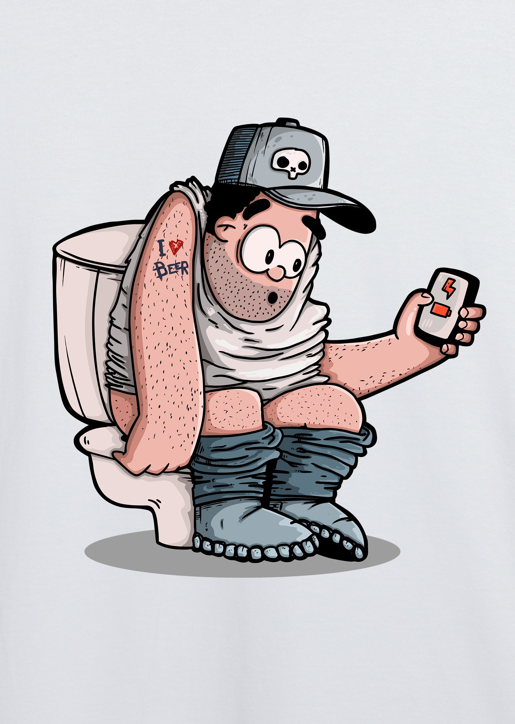The Thinker/ Düşünür, Erkek Tişört