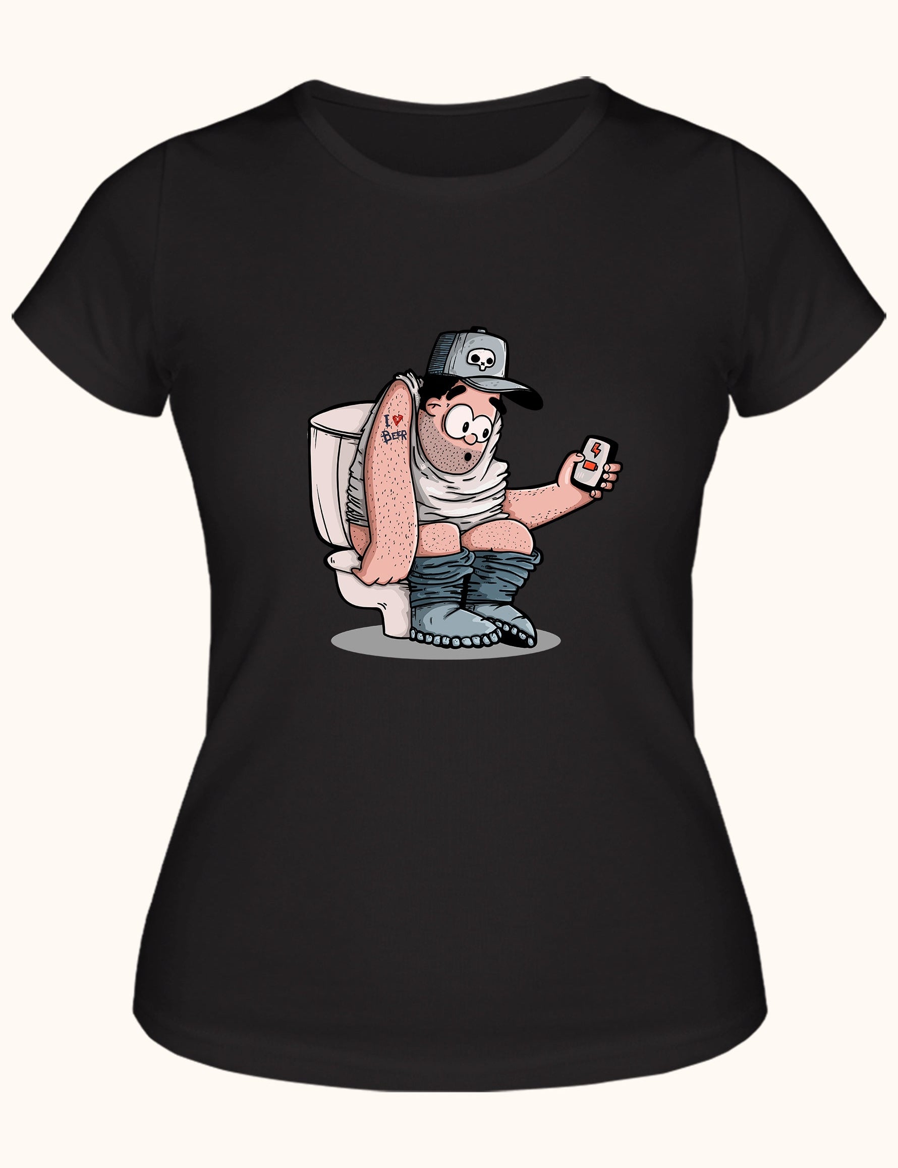  Düşünür, Kadın Tişört