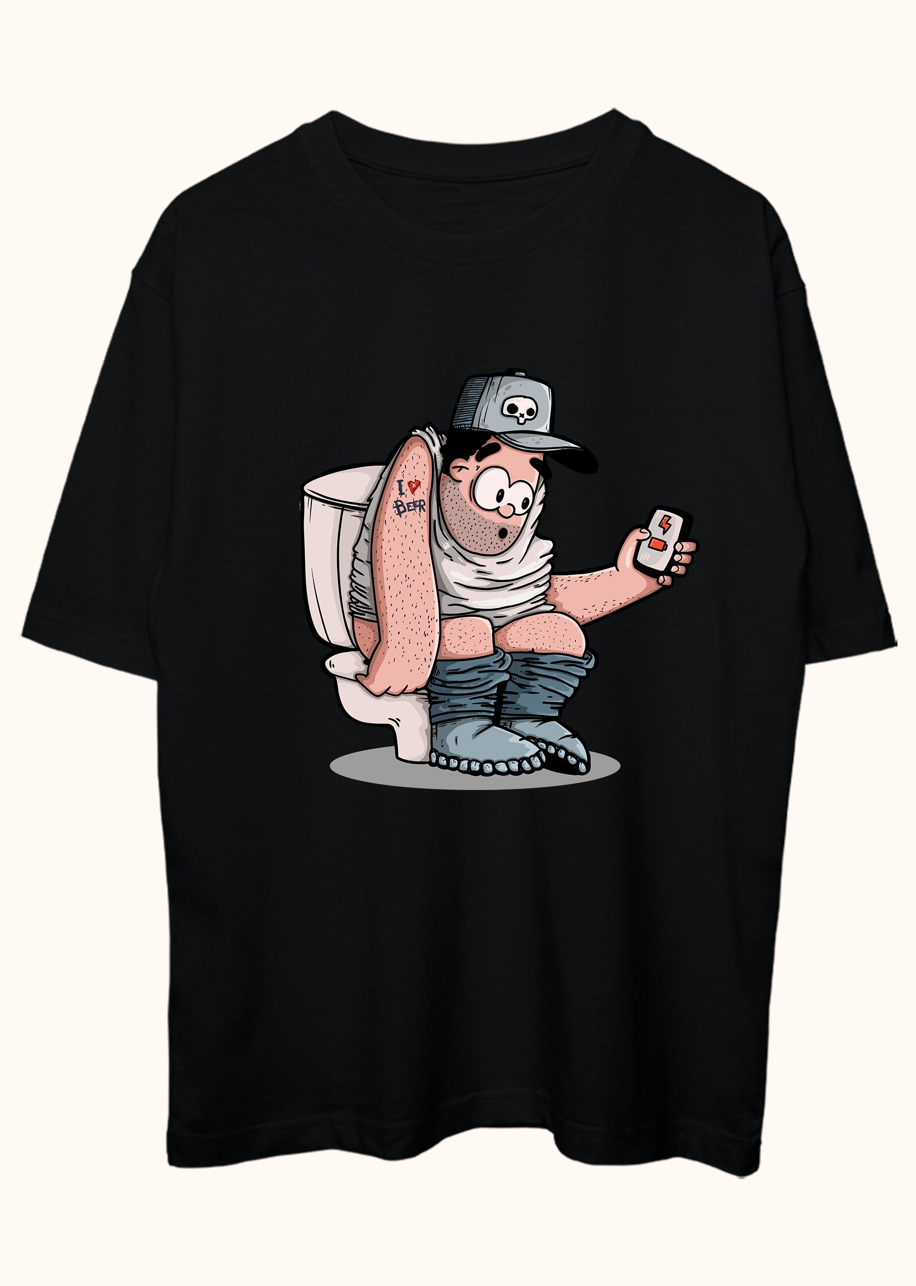 The Thinker/ Düşünür, Oversize Tişört