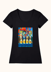 Toplantıdan Kaçanlar Kulübü, Geniş Yaka Tişört