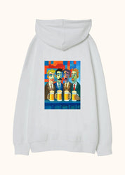 Toplantıdan Kaçanlar Kulübü, Oversize Unisex Kapüşonlu Sweatshirt