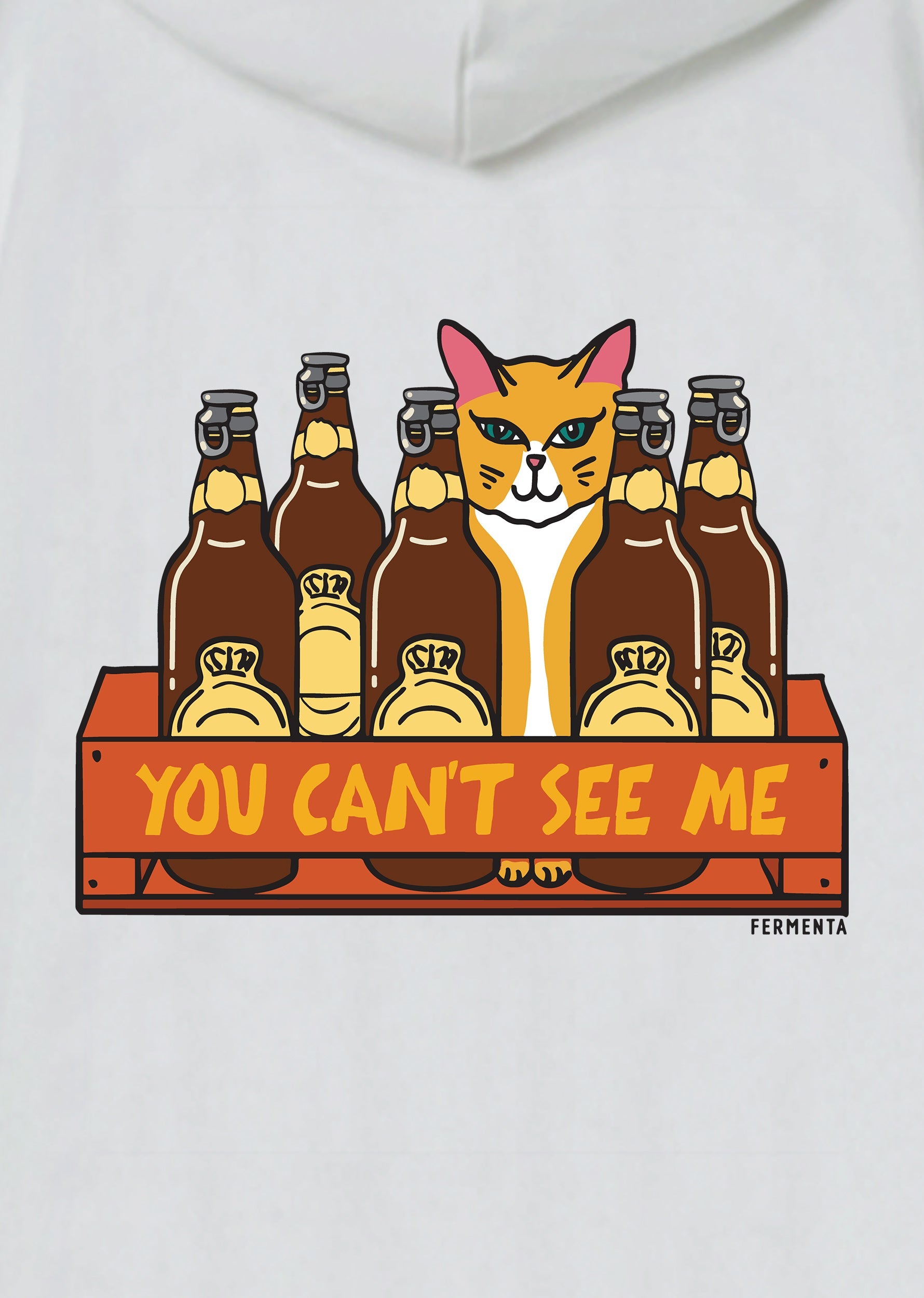 You Can’t See Me, Oversize Unisex Kapüşonlu Sweatshirt